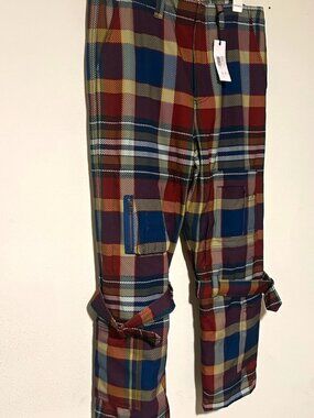Palace x Vivienne Westwood Flight Pants Red Tartan Size S NWT
